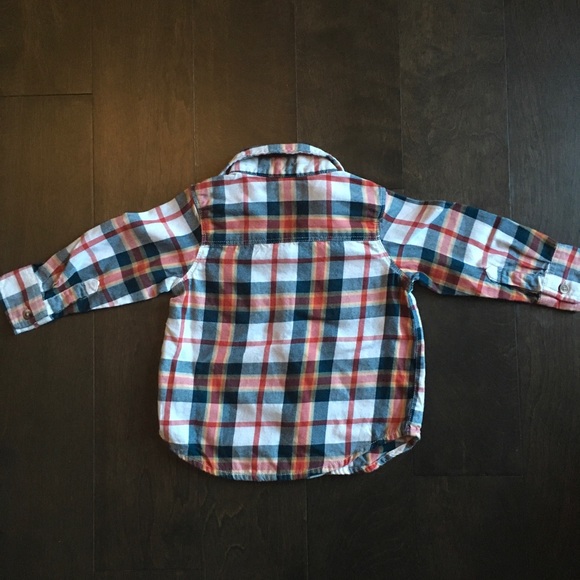 Old Navy Button Down Plaid - Picture 3 of 3